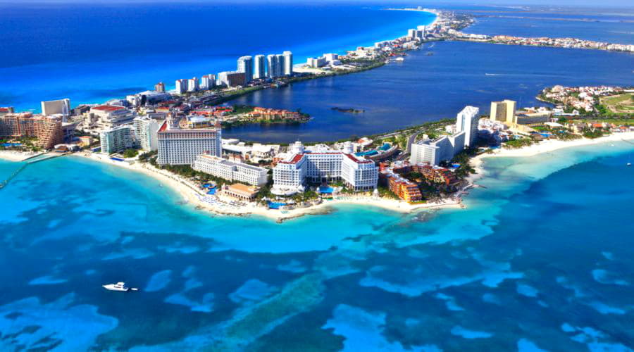 Mest efterspurgte biludlejningstilbud i Cancun lufthavn